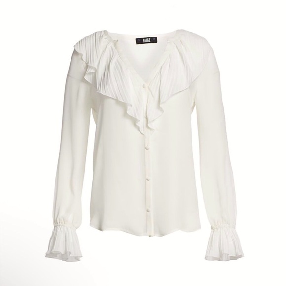 Paige Silk Blouse - Picture 2 of 9